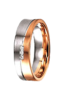 Flamingo Trouwringen bij Juwelier van Velthuysen